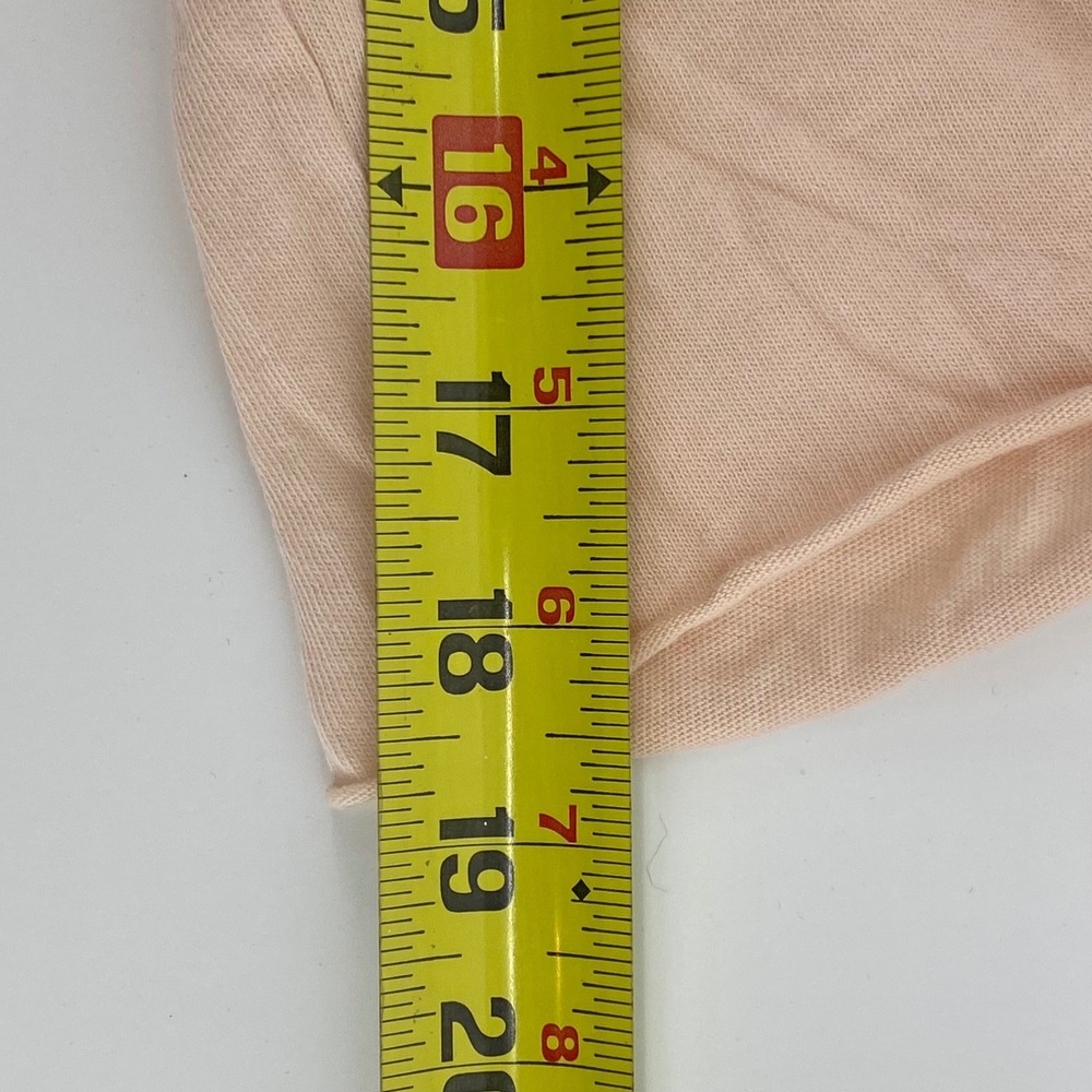 OFFLINE by Aerie Peach Tie Front Pocket Crop Top Tee XS NWT - Picture 5 of 6